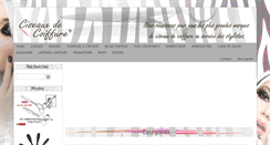 Desktop Screenshot of ciseaux-de-coiffure.com
